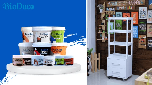 Biopaint Bioduco untuk cat kusen dan pintu kayu
