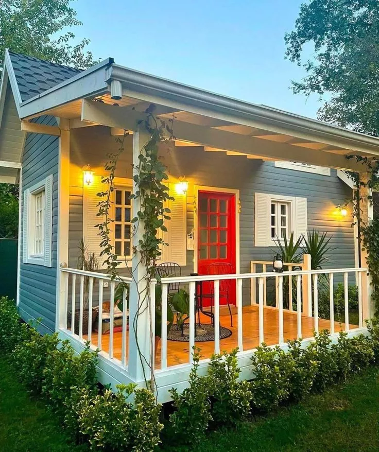 Warna Cat Rumah Kayu Abu-abu