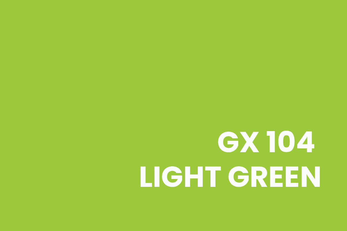 GX 104 - Light Green